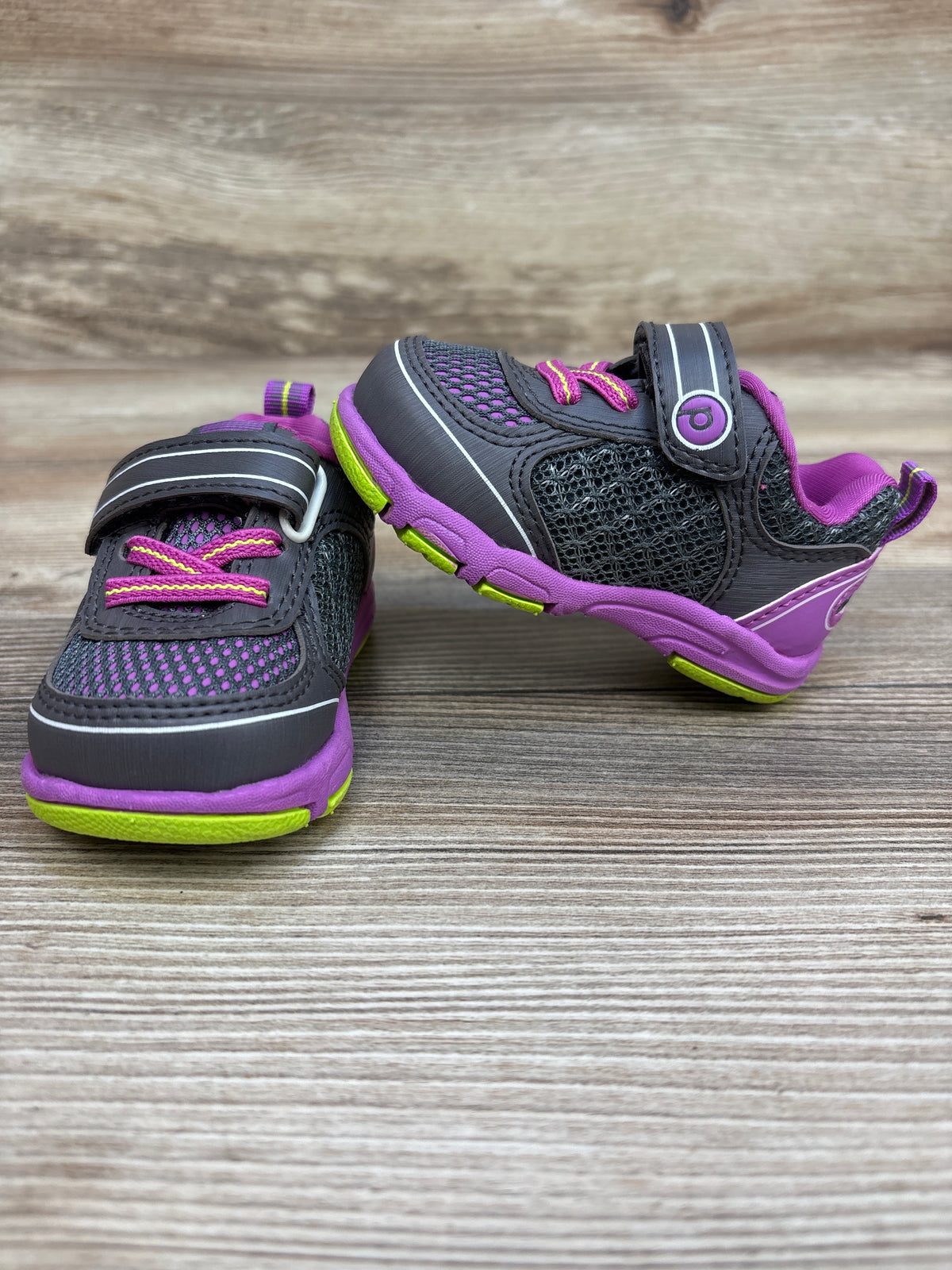 Pediped Force Flex Sneakers Purple sz 3.5c