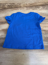NEW Cat & Jack Shark Shirt Blue sz 12m - Me n Mommy To Be