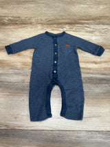 7 For All Mankind Thermal Coverall Blue sz 3-6m