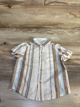 Cat & Jack Button Up Shirt White sz 18m
