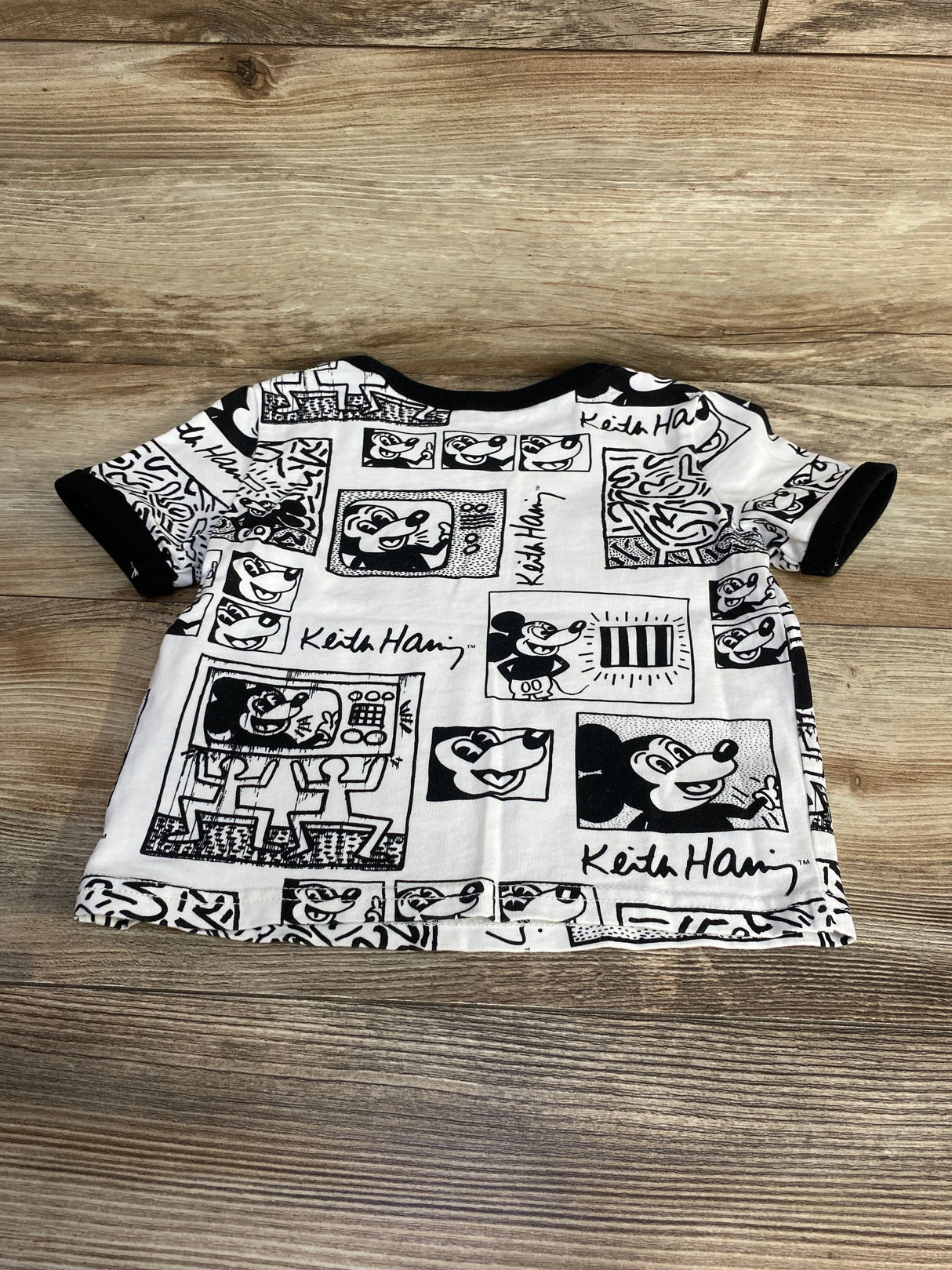 H&M x Disney Mickey Mouse Shirt White sz 5/6