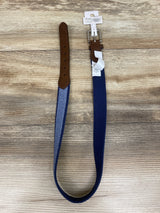 NEW Cat & Jack Chambray Belt Blue sz Large