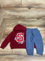 Marvel Spider-Man 2pc Pullover Hoodie & Joggers Set Red sz 3T