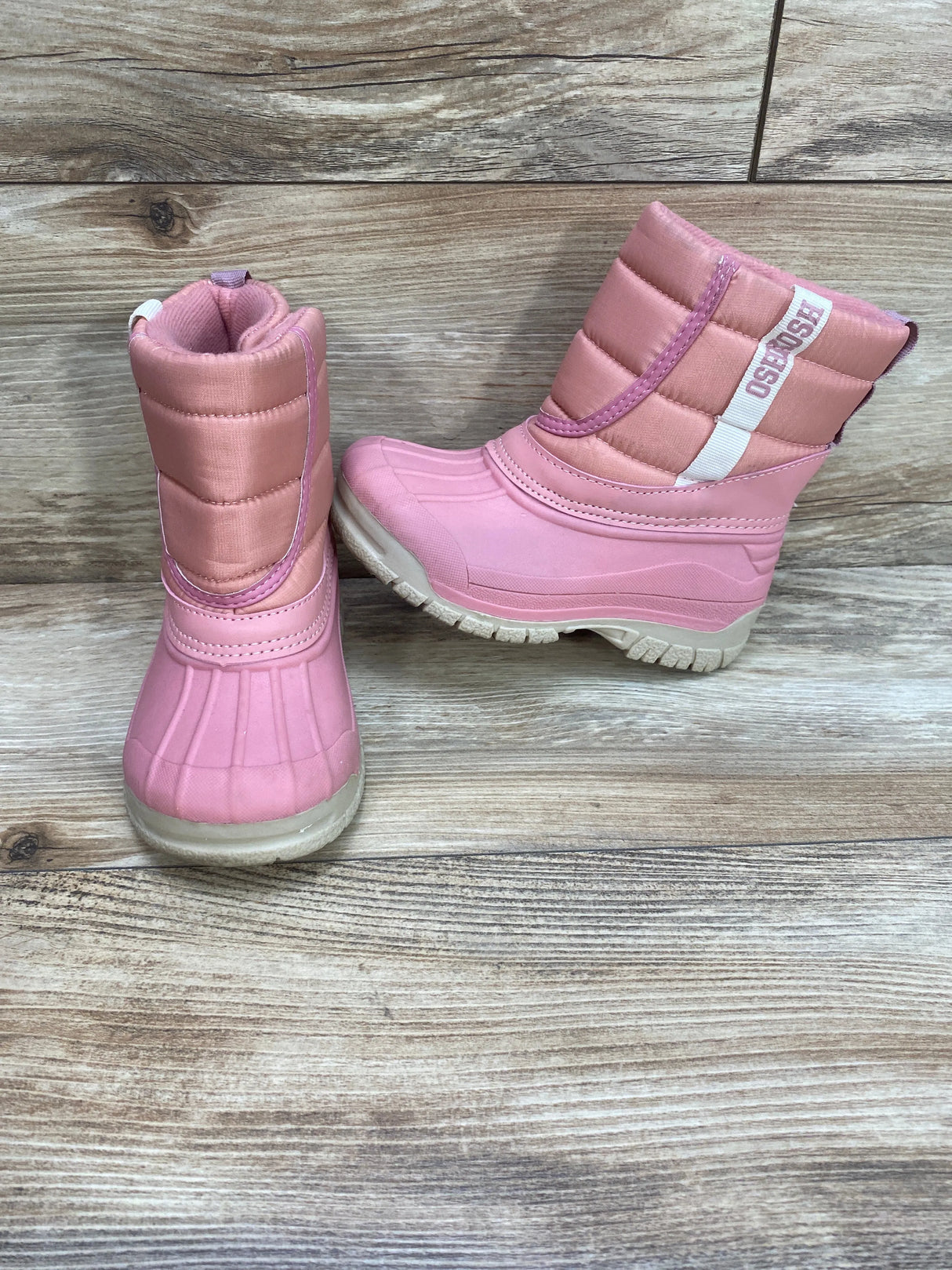 OshKosh Splash Toddler Winter Boots Pink sz 9c