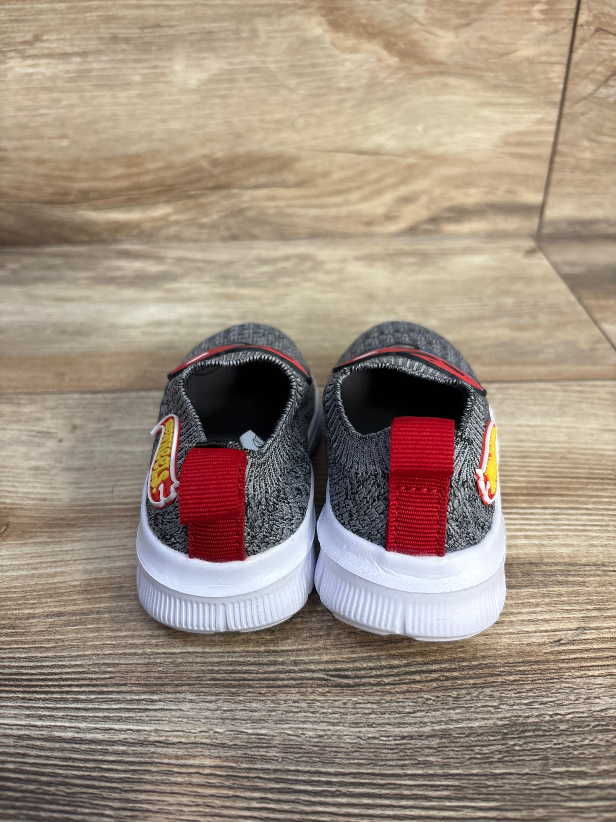 Hot Wheels Mesh Slip-On Sneakers Grey sz 4c