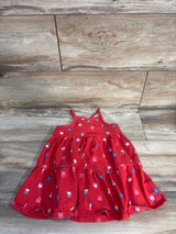 Cat & Jack Popsicle Tank Dress Red sz 2T