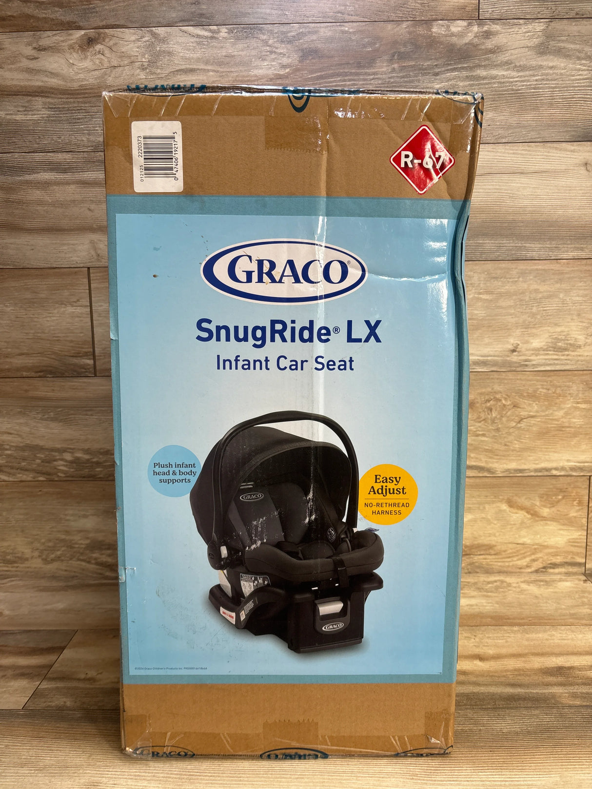 NEW Graco SnugRide LX Infant Car Seat in Elko Black
