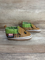 Robeez x Marvel Groot Soft Sole Shoes Tan sz 1/2c
