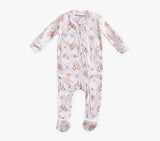 NEW Pottery Barn Kids Peter Rabbit Flopsy Organic Pajama Pink sz 0-3m