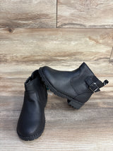 NEW Cat & Jack Gitta Moto Boots Black sz 8c