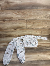 Kit + Pearl 2pc Snow Cute Sweatshirt Set Grey sz 24m