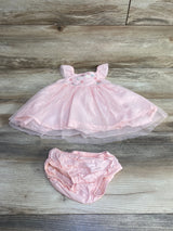 Just One You 2pc Floral Dress & Bloomers Pink sz 6m