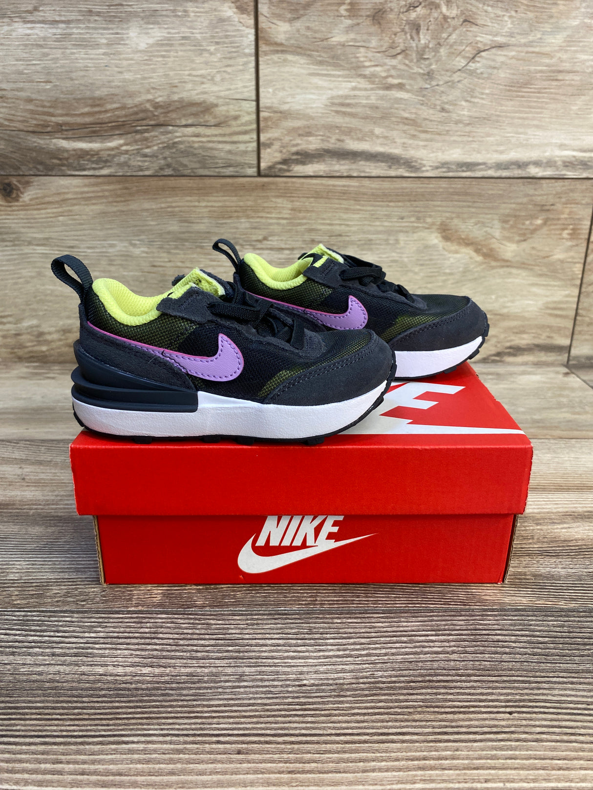 Nike Waffle One TD 'Light Lemon Twist Lilac' sz 6c