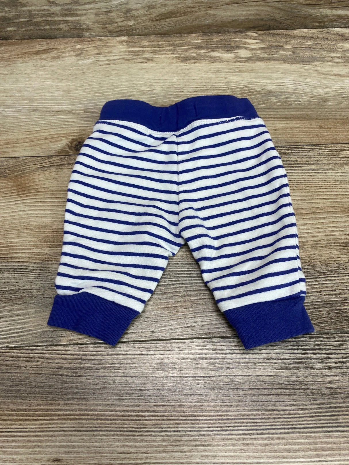 Baby Boden Essential Jersey Trousers Blue Striped sz Newborn