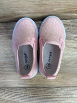 Cat & Jack Madigan Slip-On Sneakers Pink sz 6c - Me n Mommy To Be