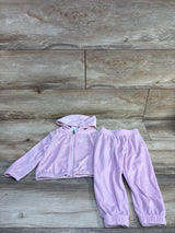 Nike 2pc Velour Tracksuit Set Pink sz 18m