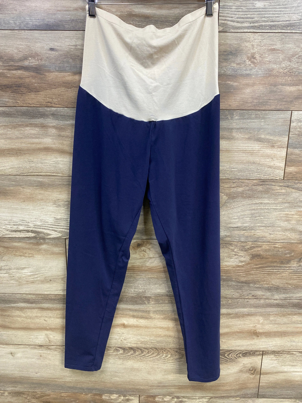 Destination Maternity Full Panel Leggings Navy sz XL