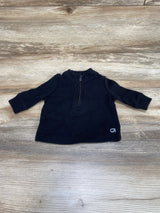 Baby Gap Zip Pullover Black sz 0-3m