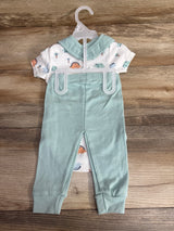 NEW Baby Views 3pc Dinosaur Bodysuit Set White sz 3-6m