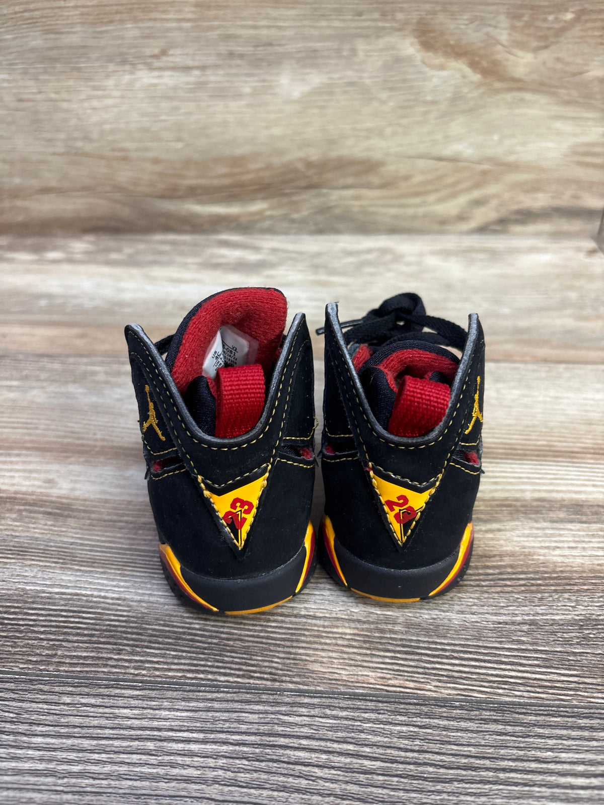 Air Jordan 7 Retro TD 'Citrus' Sneakers sz 4c