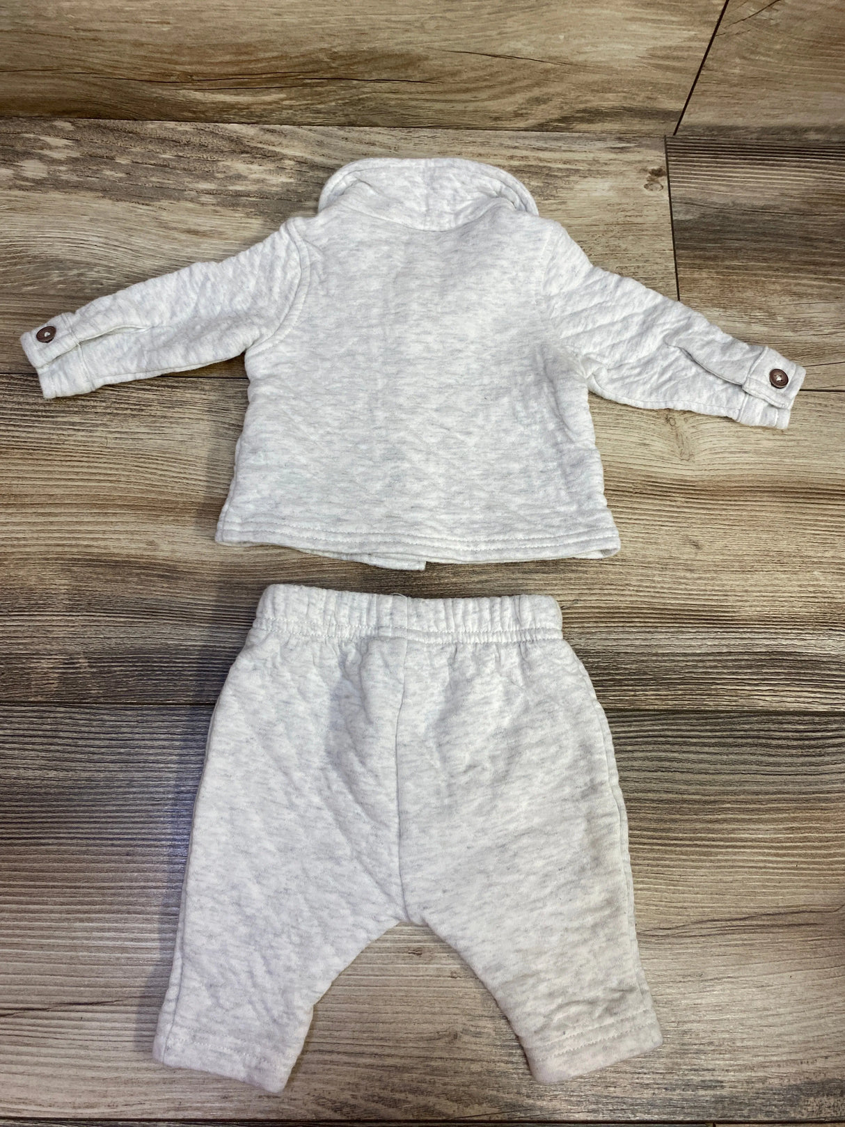 Just One You 2pc Quilted Pull Over Set sz Newborn