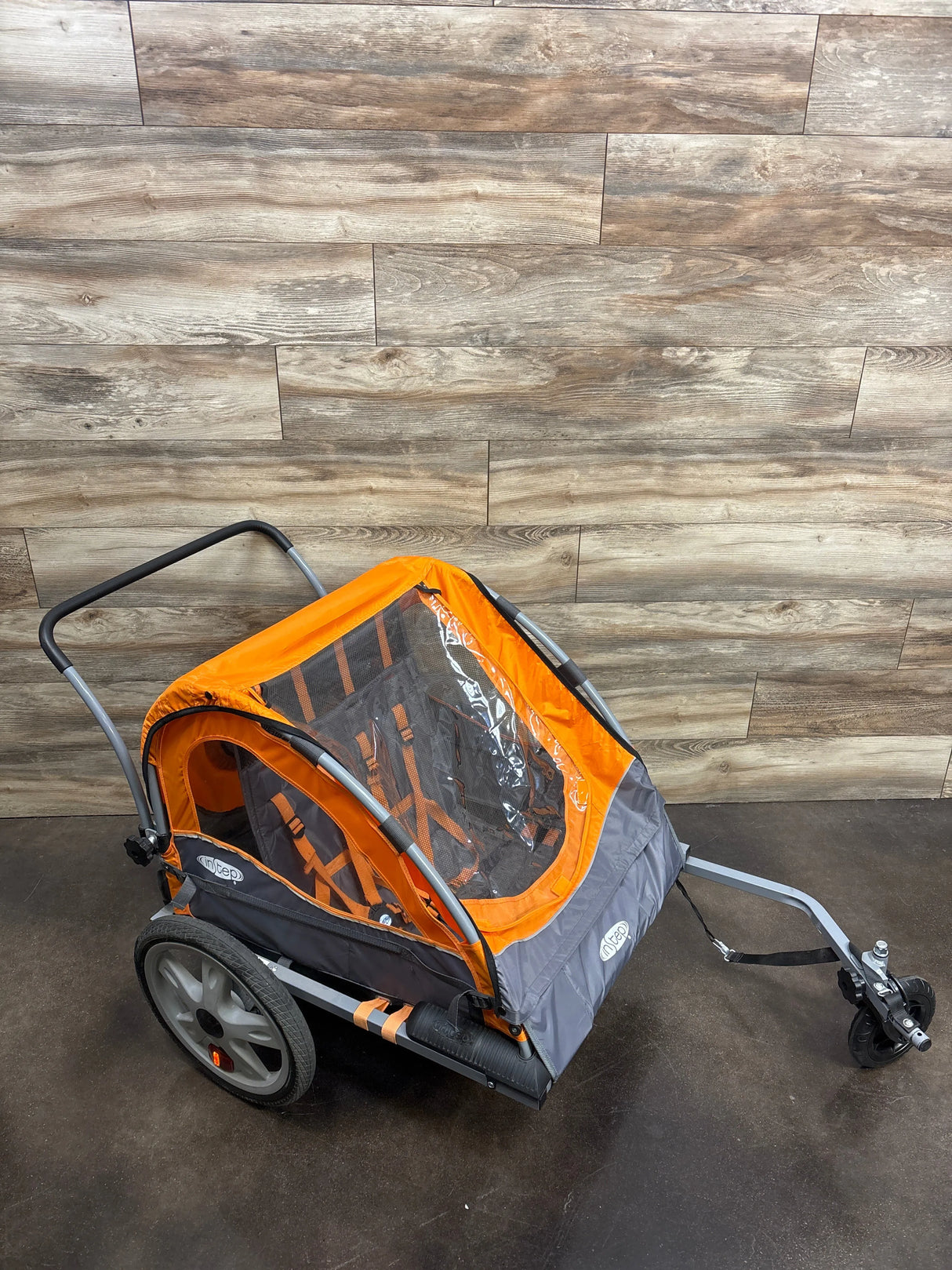 InStep Take 2 Double Bicycle Trailer, Orange