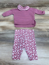 Just One You 2pc Shirt & Leggings Pink sz Newborn