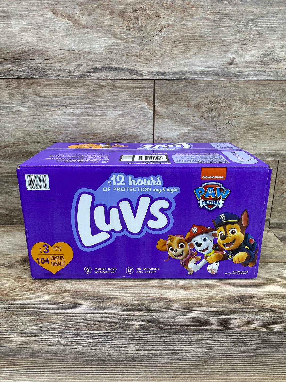 NEW Luvs Baby Diapers 104ct  Size 3