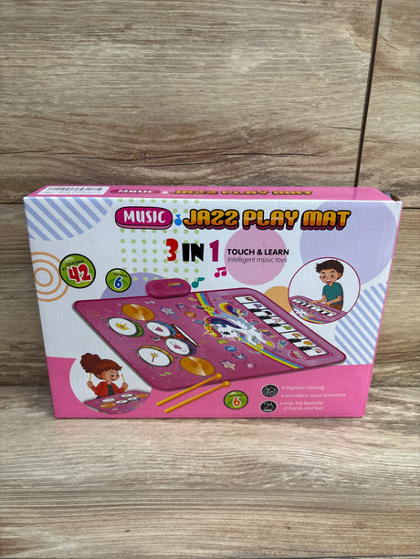 Music Jazz Play Mat 3 in 1 Toucj & Learn Unicorn Mat - Me n Mommy To Be