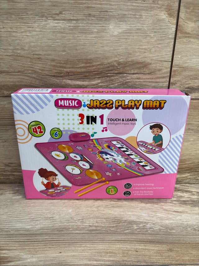 Music Jazz Play Mat 3 in 1 Toucj & Learn Unicorn Mat - Me n Mommy To Be