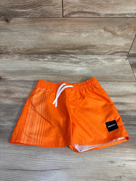 NEW Reima Drawstring Swim Trunks Orange sz 4T - Me n Mommy To Be