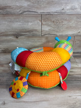 Infantino Prop-A-Pillar Tummy Time & Seated Support, Caterpillar