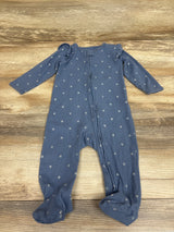 Carter's Ribbed Tulip Sleeper Blue sz 9m