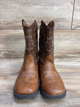 Wonder Nation Western Cowboy Boots Brown sz 13c