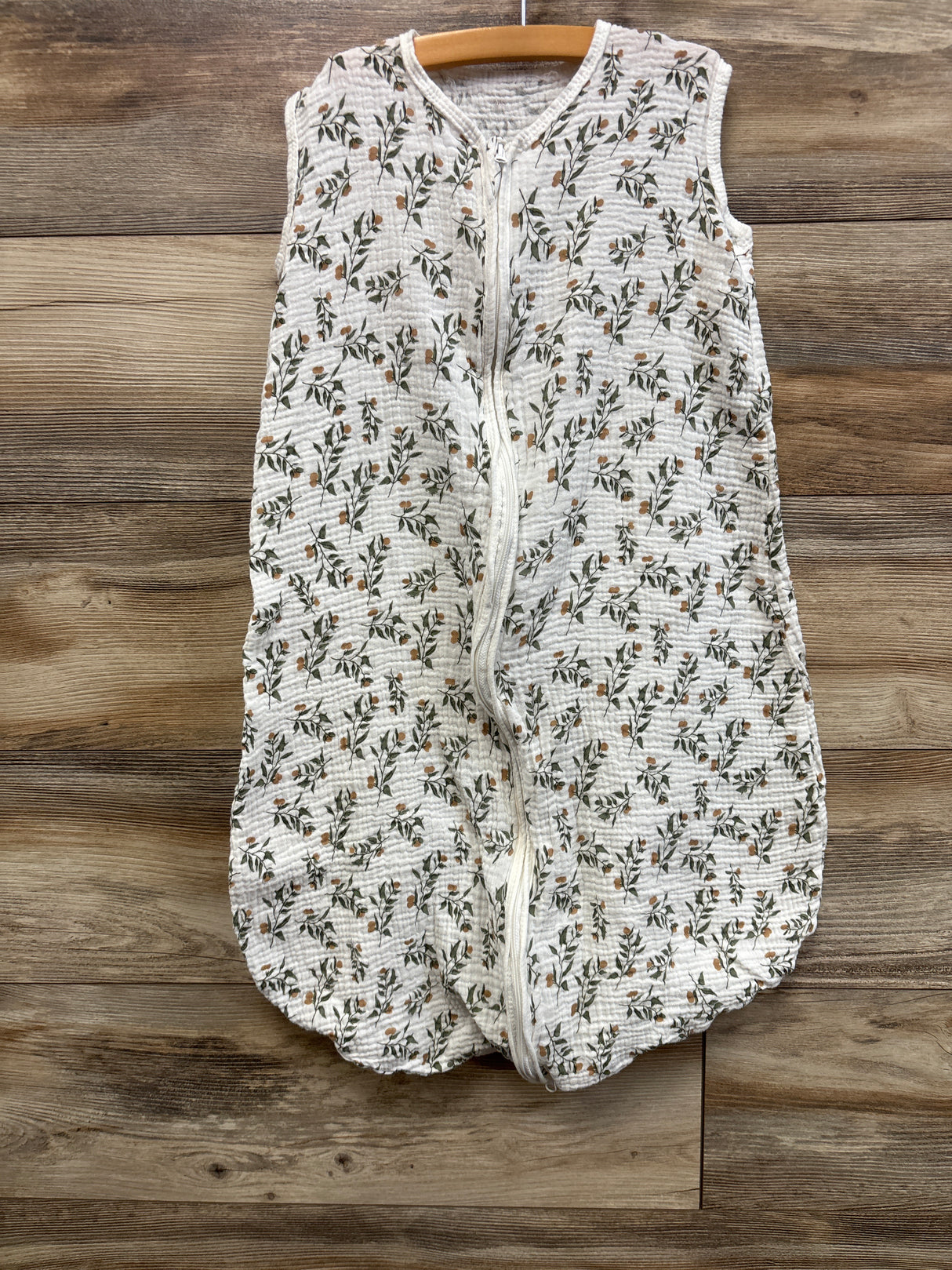 BSTOPPT Gauze Sleep Sack White sz Large/12-18m