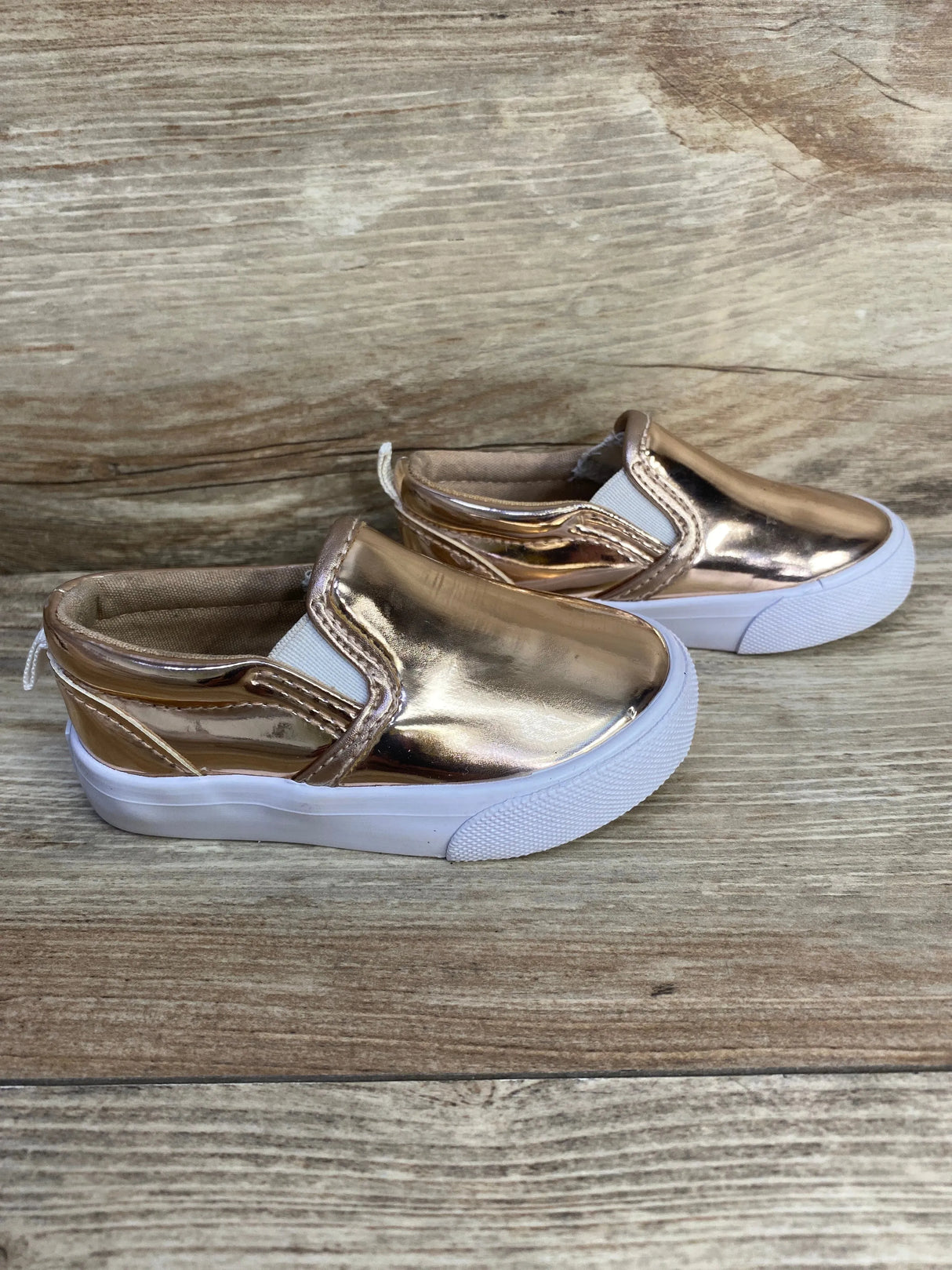 Crazy 8 Rose Gold Slip On Shoes sz 5c