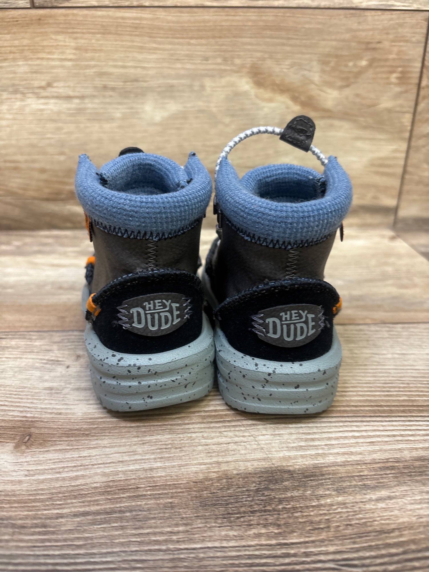 Hey Dude Bradley Boots Grey sz 6c