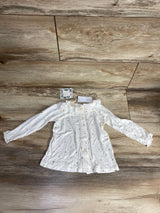 NEW Chelsea & Violet Baby Polka Dot Shirt Ivory sz 12m