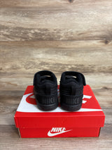 NEW Nike Court Borough Mid TD 'Triple Black' Sneakers sz 5c