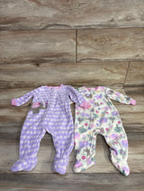 Kids Headquarters 2pc Plush Elephant Sleeper Cream sz 6m