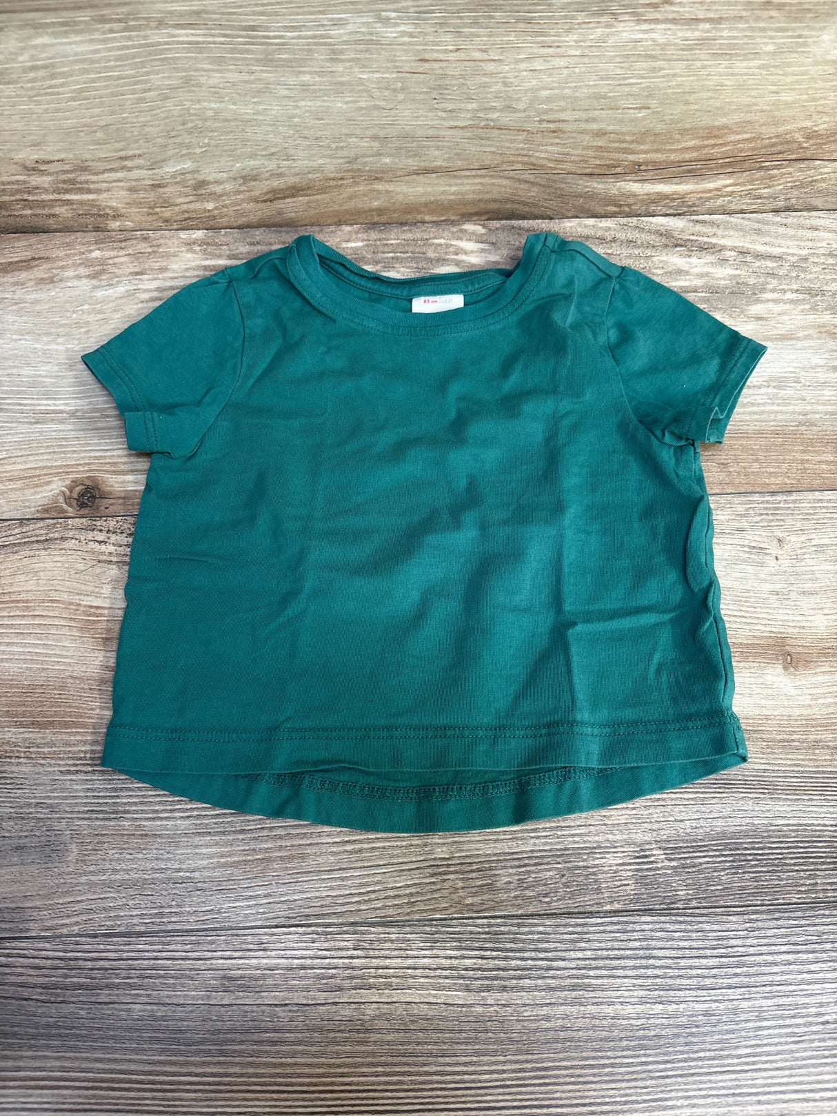 Hanna Andersson Solid Shirt Green sz 2T - Me n Mommy To Be