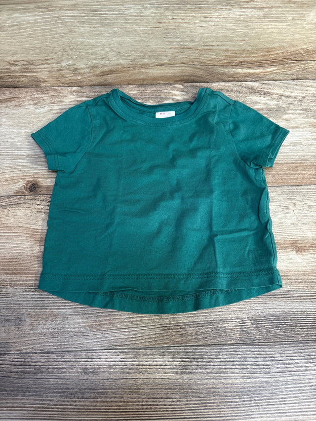Hanna Andersson Solid Shirt Green sz 2T - Me n Mommy To Be