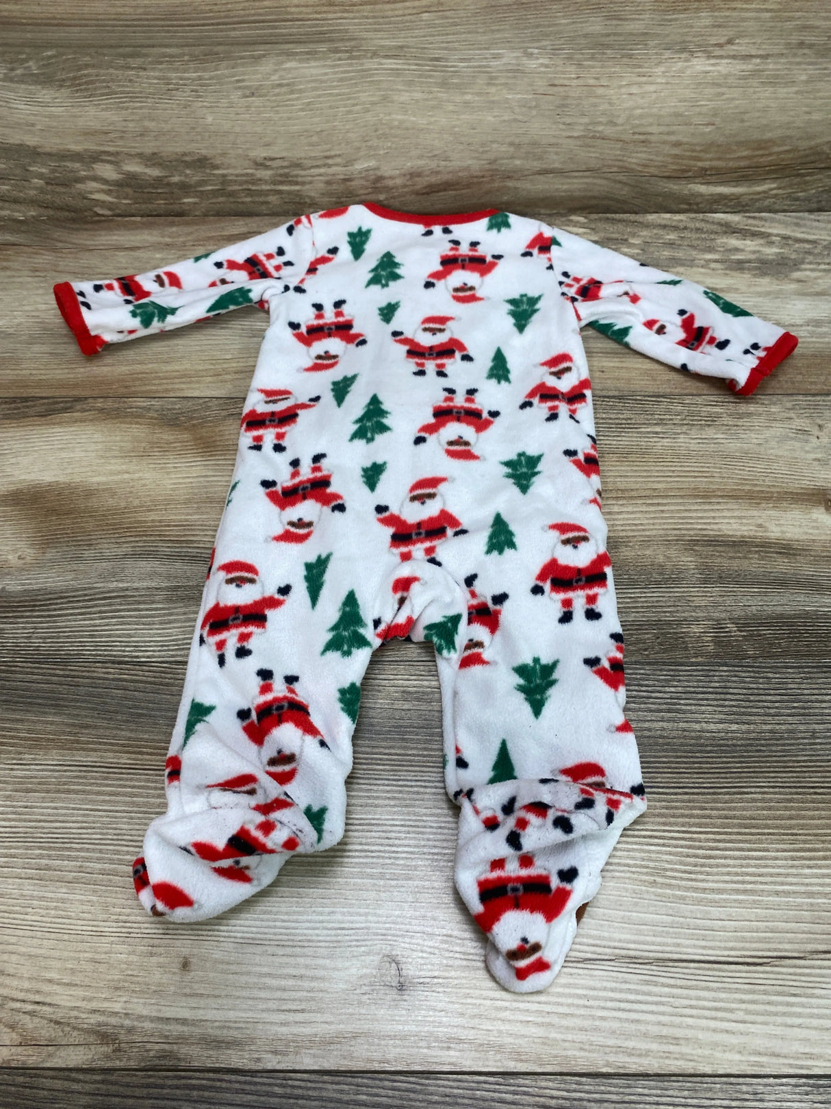 Just One You Santa Blanket Sleeper White sz 3m - Me n Mommy To Be