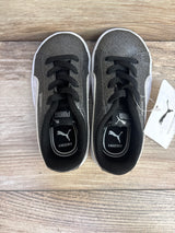 NEW Puma Vikky Glitz Sneakers Grey sz 6c - Me n Mommy To Be