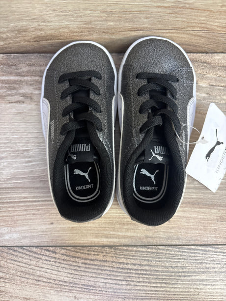 NEW Puma Vikky Glitz Sneakers Grey sz 6c - Me n Mommy To Be