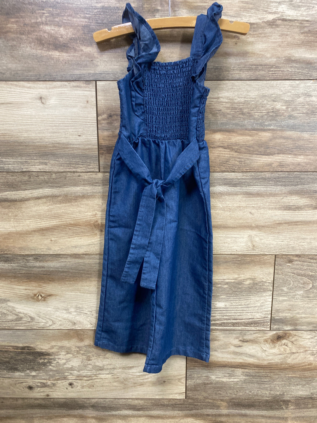 Btween Smocked Jumpsuit Blue sz 3T