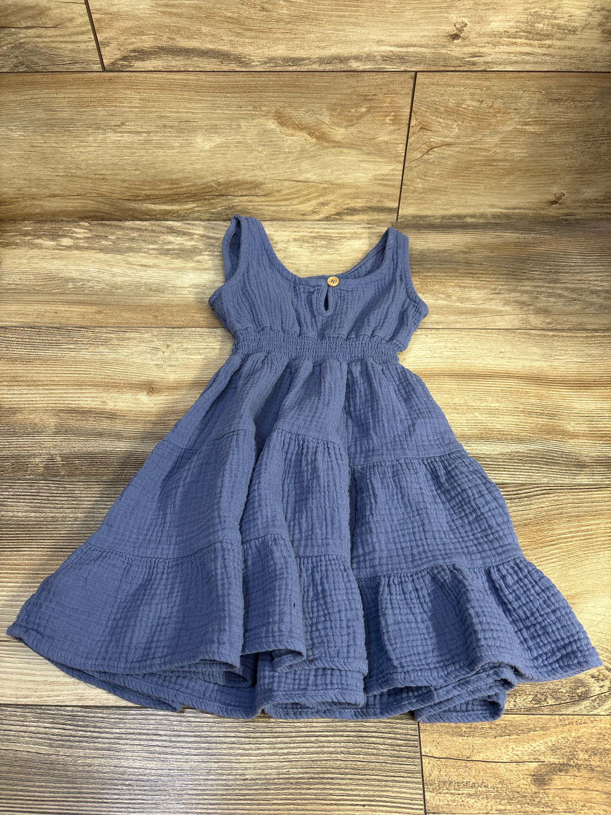 Bearpaw Gauze Dress Blue sz 4T