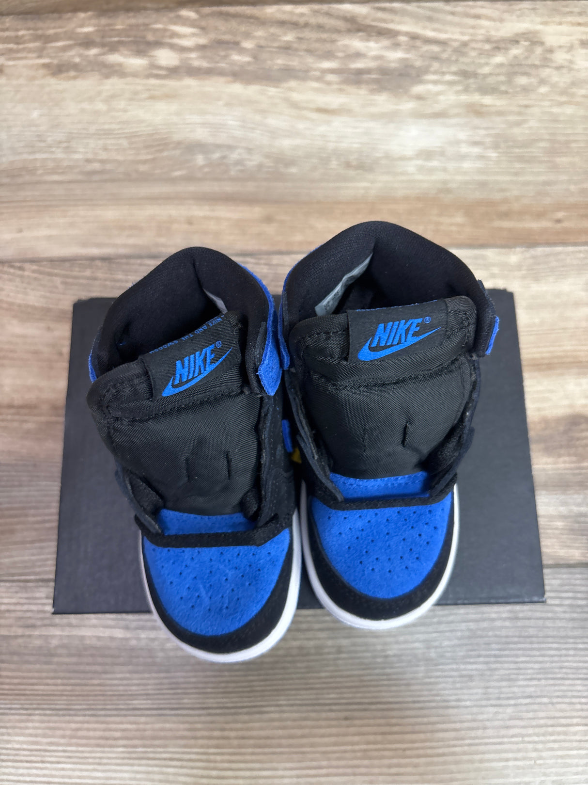 NEW Air Jordan 1 Retro High OG TD 'Royal Reimagined' Sneakers sz 6c
