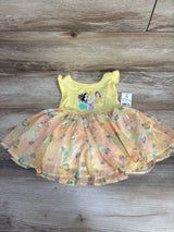 NEW Disney Princess Character Tutu Dress Yellow sz 12m