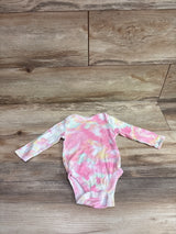 Old Navy Tie-Dye Bodysuit Pink sz 6-12m